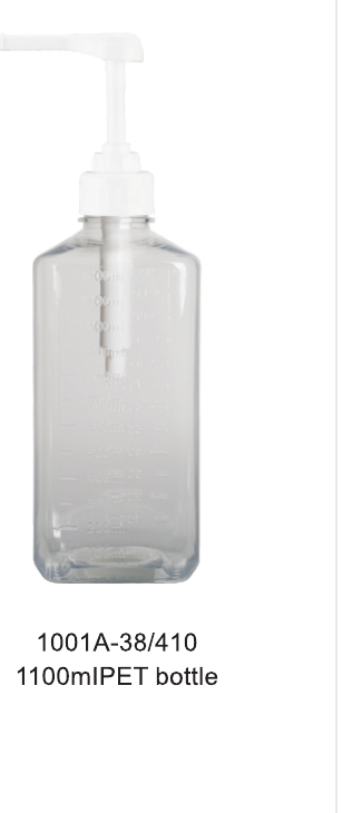 1001A-38/410 1100 ml PET syrup bottle