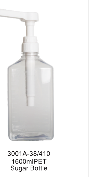3001A-38/410 1600 ml PET syrup bottle