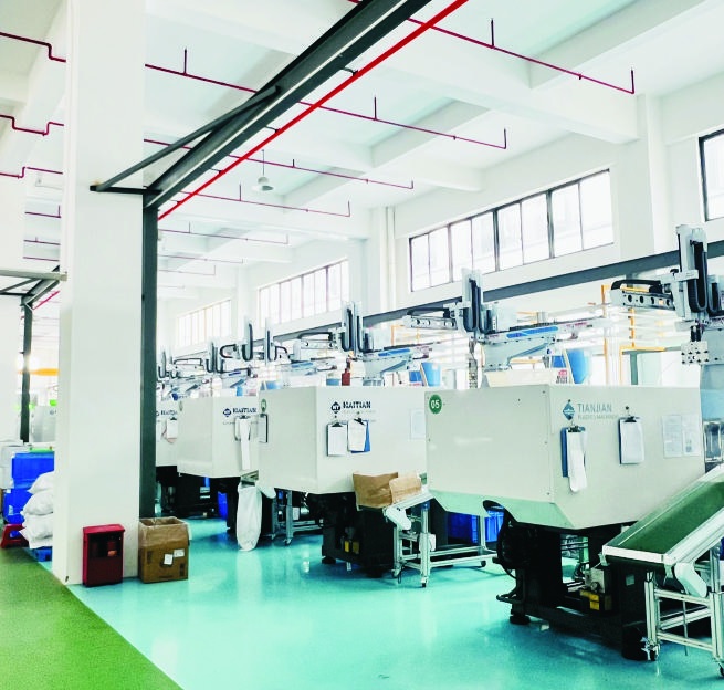 Baimei injection molding production area
