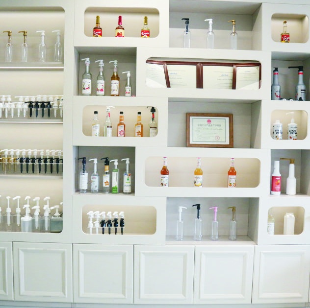 Baimei dispensing product showroom